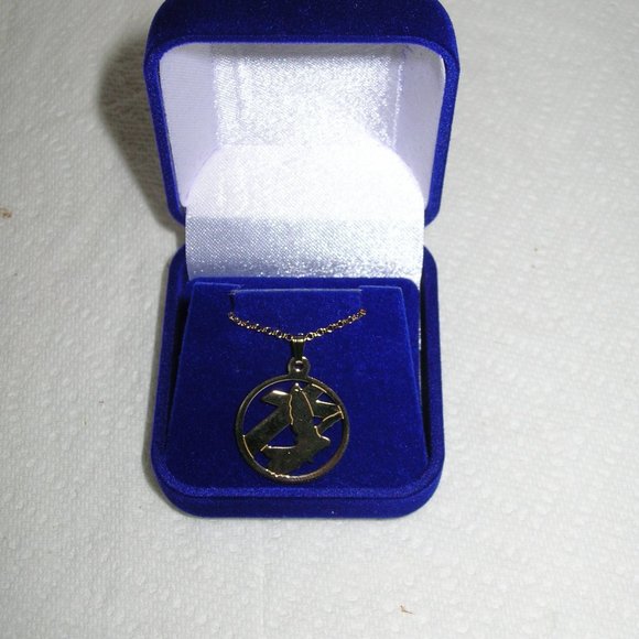 JIMMY SWAGGART CROSS & DOVE GOLD PENDANT w/18" Gold Chain NECKLACE 10K NIB - Picture 2 of 6